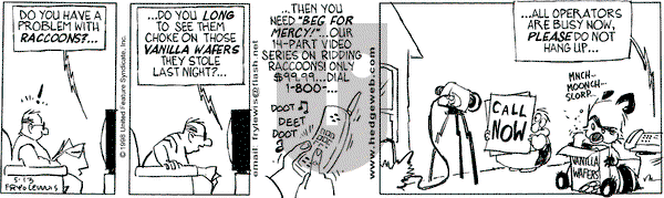 Over the Hedge on Wednesday May 13, 1998 Comic Strip