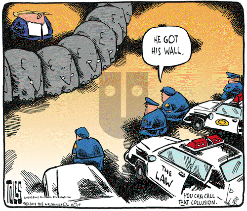 Tom Toles on Friday April 26, 2019 Comic Strip