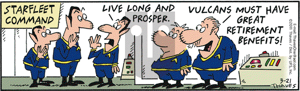 Frank and Ernest on Monday March 21, 2011 Comic Strip