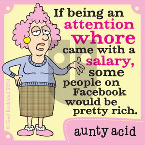 Aunty Acid on Tuesday April 29, 2014 Comic Strip