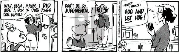 Rose is Rose on Monday August 28, 1989 Comic Strip