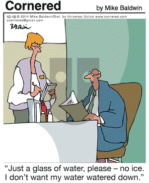 Cornered on Thursday October 16, 2014 Comic Strip
