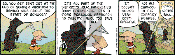 DeFlocked on Tuesday August 31, 2010 Comic Strip