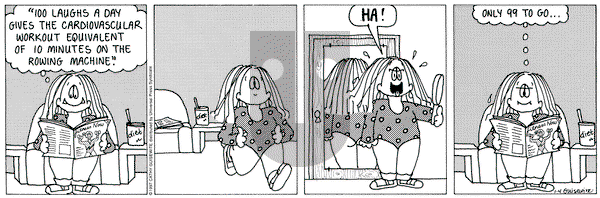 Cathy Classics on Saturday January 4, 1997 Comic Strip