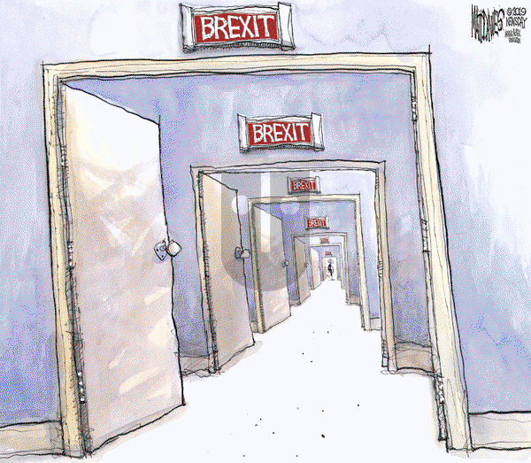 Matt Davies on Tuesday April 9, 2019 Comic Strip