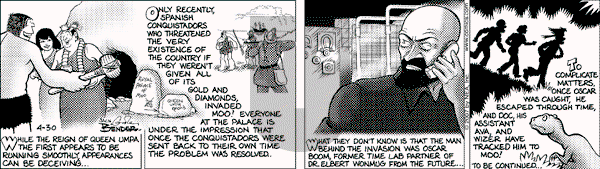 Alley Oop on Monday April 30, 2007 Comic Strip