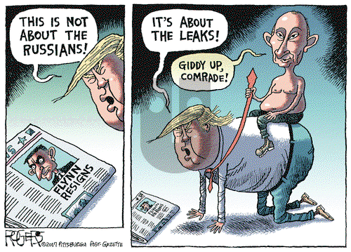 Rob Rogers on Thursday February 16, 2017 Comic Strip