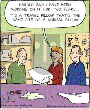 Brevity on Saturday July 16, 2011 Comic Strip