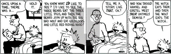 Calvin and Hobbes - Friday March 6, 2020 Comic Strip