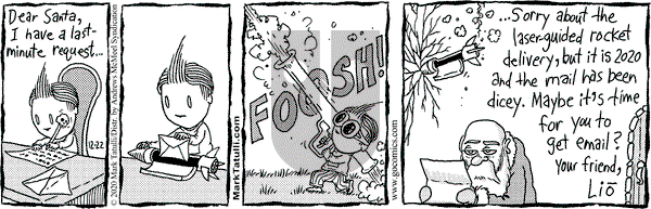 Lio on Tuesday December 22, 2020 Comic Strip