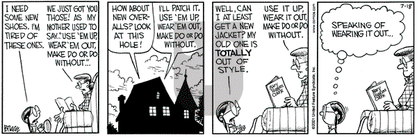Grand Avenue on Wednesday July 18, 2001 Comic Strip