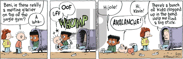 Cul de Sac on Wednesday March 25, 2009 Comic Strip