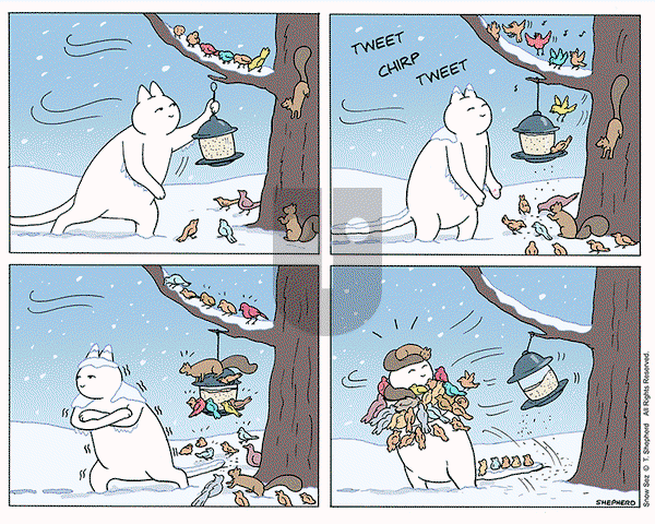 Snow Sez on Monday February 10, 2025 Comic Strip