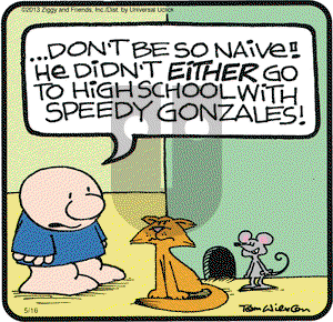 Ziggy on Thursday May 16, 2013 Comic Strip