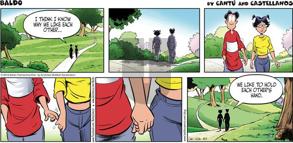Baldo on Sunday September 1, 2019 Comic Strip