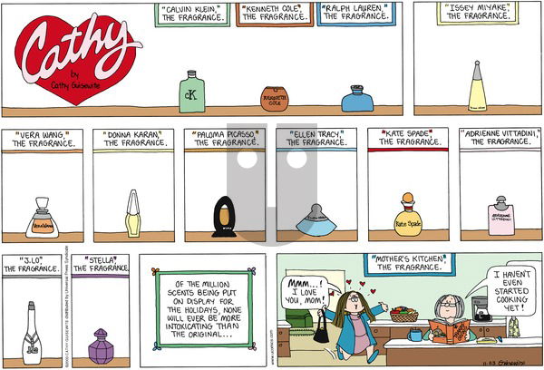 Cathy Classics on Sunday November 23, 2003 Comic Strip