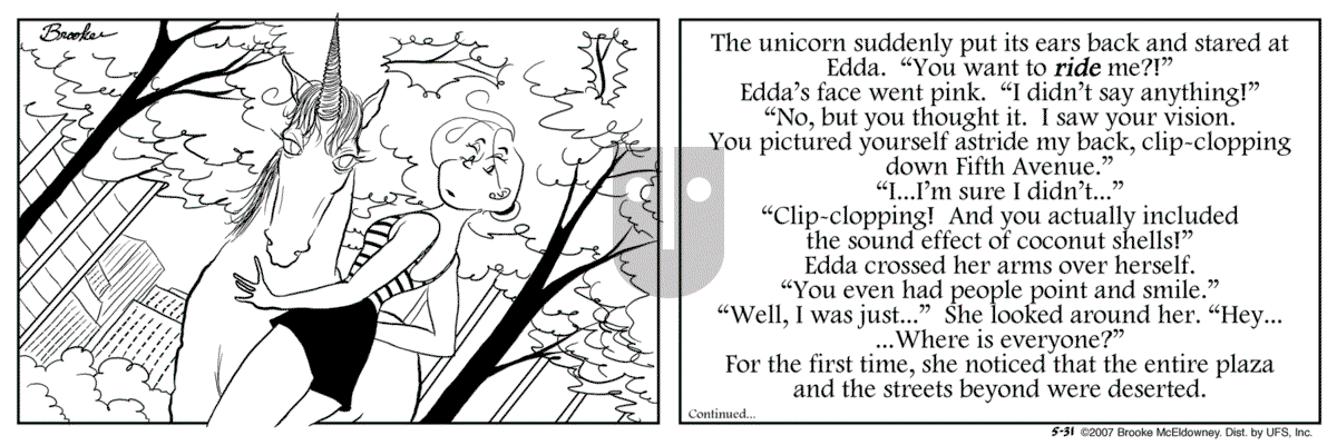 9 Chickweed Lane - Thursday May 31, 2007 Comic Strip