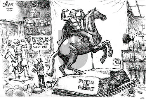 Pat Oliphant on Wednesday May 14, 2014 Comic Strip