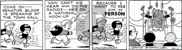 Nancy Classics on Friday July 31, 2015 Comic Strip