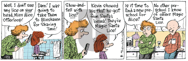 Cul de Sac on Monday December 8, 2008 Comic Strip