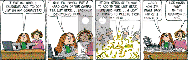 Cathy Classics on Friday January 17, 2003 Comic Strip
