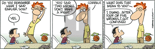 Baby Blues on Friday April 24, 2015 Comic Strip