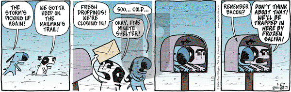Pooch Cafe on Monday January 27, 2014 Comic Strip