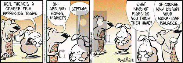 DeFlocked on Friday March 1, 2019 Comic Strip