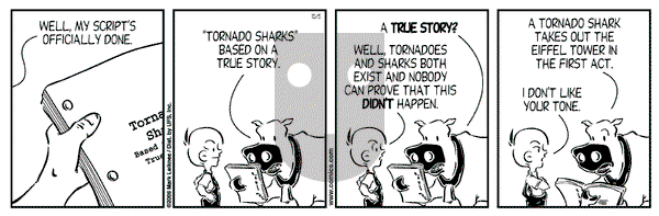 Cow and Boy Classics on Thursday October 5, 2006 Comic Strip