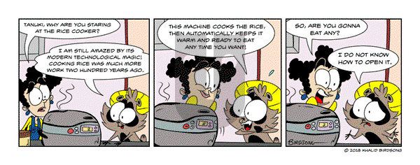 Little Fried Chicken and Sushi on Wednesday August 28, 2024 Comic Strip
