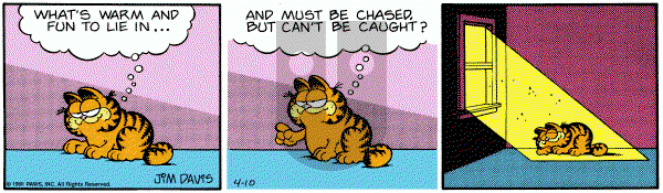 Garfield on Thursday April 10, 1980 Comic Strip