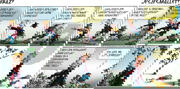 Frazz - Sunday April 23, 2006 Comic Strip
