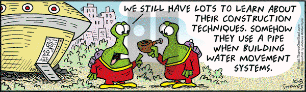 Frank and Ernest on Thursday October 8, 2020 Comic Strip