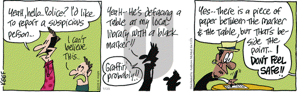 The Knight Life on Thursday July 25, 2019 Comic Strip