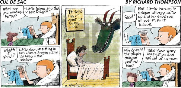Cul de Sac on Sunday September 10, 2017 Comic Strip