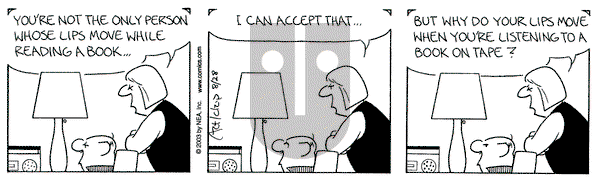 The Born Loser on Thursday August 28, 2003 Comic Strip