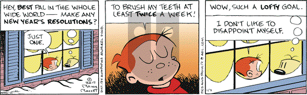 Red and Rover on Tuesday January 3, 2017 Comic Strip