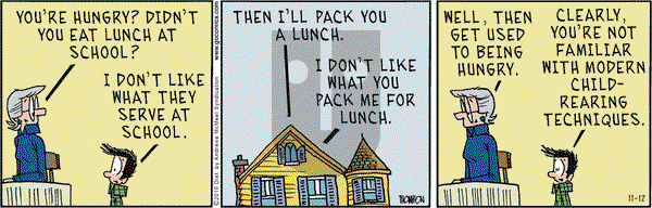 Grand Avenue on Tuesday November 12, 2019 Comic Strip