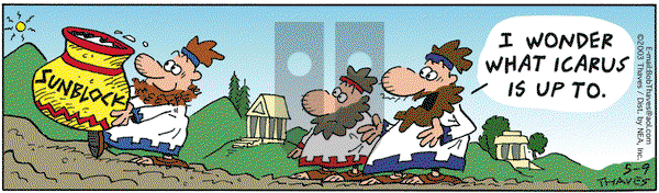 Frank and Ernest on Friday May 9, 2003 Comic Strip