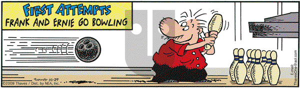Frank and Ernest on Thursday October 29, 2009 Comic Strip