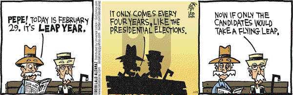 La Cucaracha on Wednesday February 29, 2012 Comic Strip