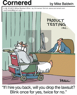 Cornered on Tuesday January 15, 2013 Comic Strip