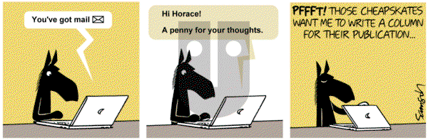 Dark Side of the Horse on Sunday November 3, 2019 Comic Strip