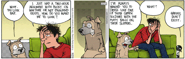 Get Fuzzy on Tuesday June 24, 2014 Comic Strip