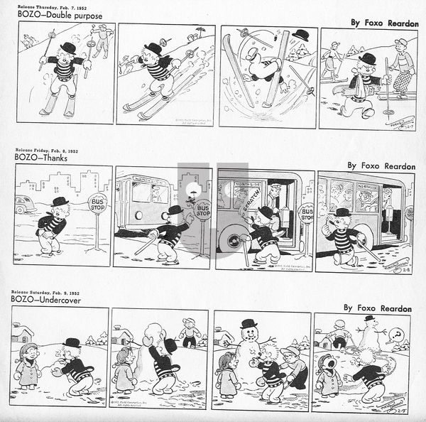 Bozo on Monday January 27, 2025 Comic Strip