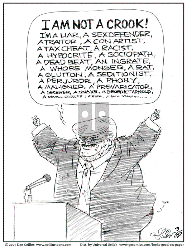 Looks Good on Paper - Monday September 25, 2023 Comic Strip