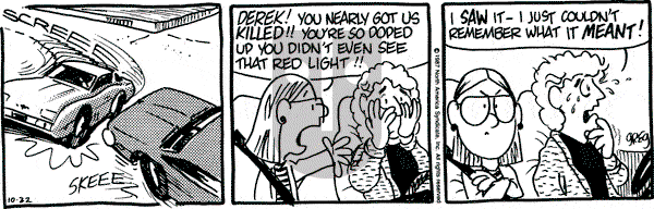 Luann on Thursday October 22, 1987 Comic Strip
