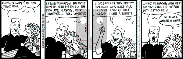Clear Blue Water on Friday March 23, 2007 Comic Strip