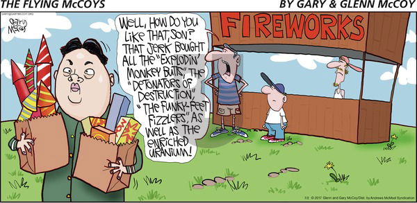 The Flying McCoys on Sunday July 2, 2017 Comic Strip