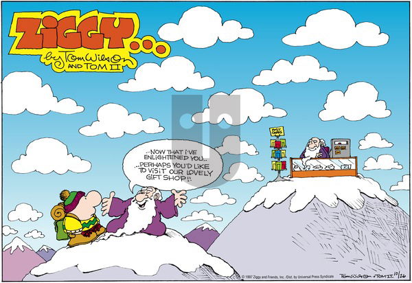 Ziggy on Sunday October 26, 1997 Comic Strip